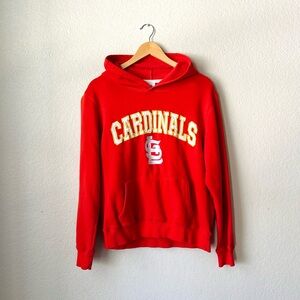 Lanza St. Louis Cardinals Team Red Hoodie Size M